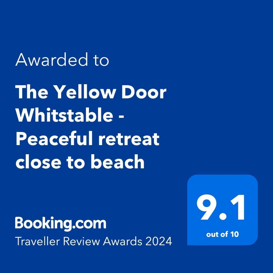 The Yellow Door Whitstable - Peaceful Retreat Close To Beach Exterior photo